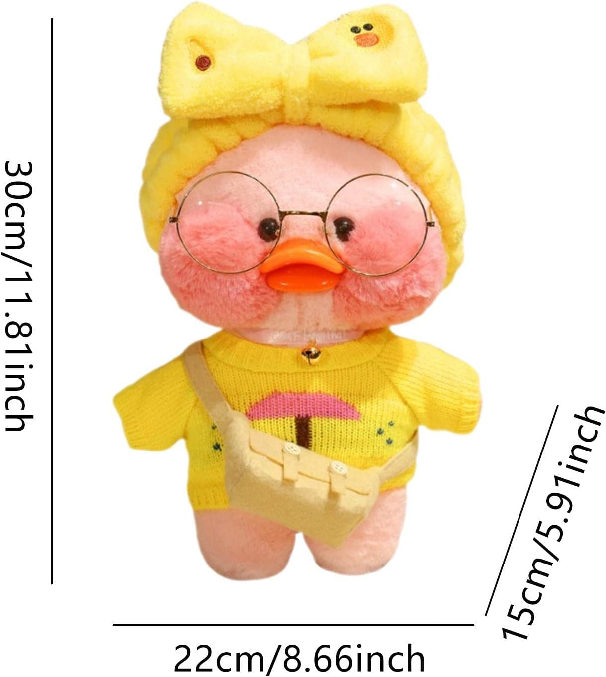 Amazon.co.jp: ダックドール、30cmかわいい漫画ダック、ララ